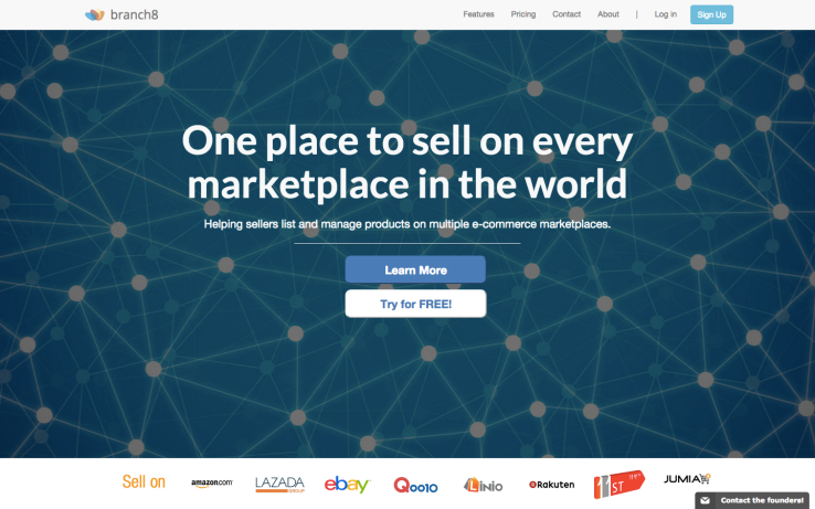 Branch8 marketplace product interface